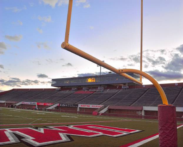 McGuirk Stadium, home of the UMass football team.