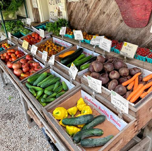 Uppinngil Farm grows a variety of fruits and veggies to offer shoppers a well-rounded selection at their farm store.