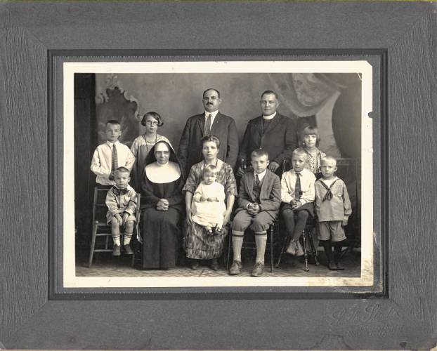 The Sojka family, who came to Turners Falls to work in the factories (family members worked in the Griswold mill, Russell cutlery and Keith mill). This family’s history will be highlighted in activities related to the “Food, Farms and Factories” programming offered at the Great Falls Discovery Center.