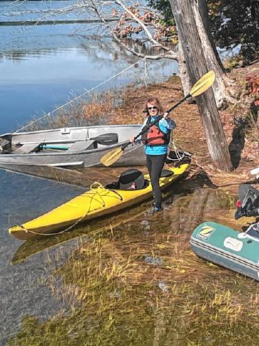 NedraSahr, 85, recommends getting outside every day for better rest and health. She enjoys kayaking, hiking, snowshoeing and cross-country skiing.