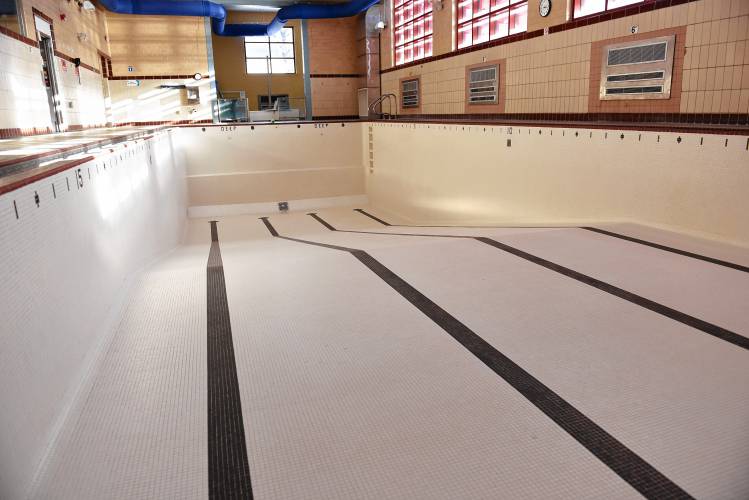 Franklin County’s YMCA in Greenfield has drained the pool for a roughly $350,000 repair project.