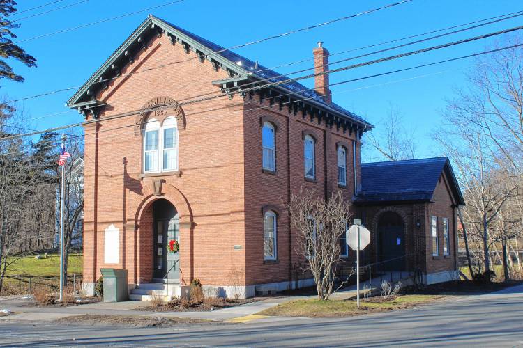 Cushman Library at 28 Church St. in Bernardston.