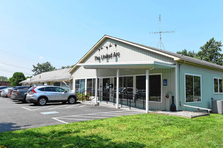 The United Arc, pictured on Avenue A in Turners Falls, held its annual Coffee and Conversation event on Friday. For the first time, it was co-hosted with The Brick House Community Resource Center.