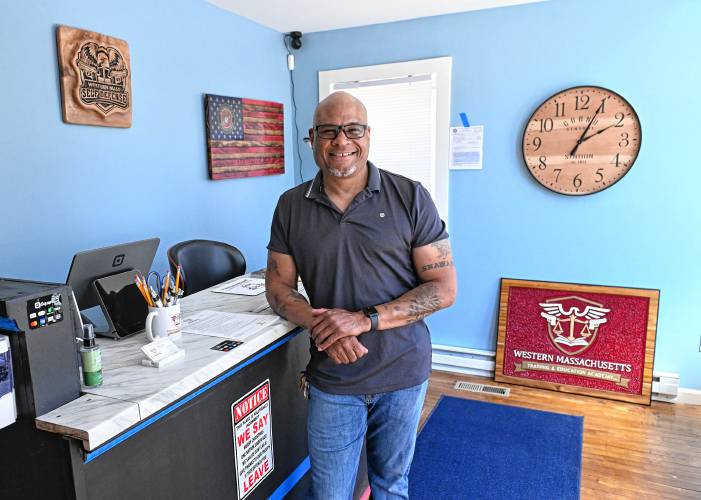 Leon “Lee” Laster of the Western Massachusetts Training & Education Academy on East Main Street in Millers Falls.