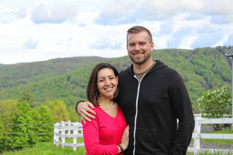 Jen and Jeff Neilsen received special permit approval from the Charlemont Planning Board to pursue the construction of 32 cabins for their Hinata Mountainside Resort off of Warfield Road.