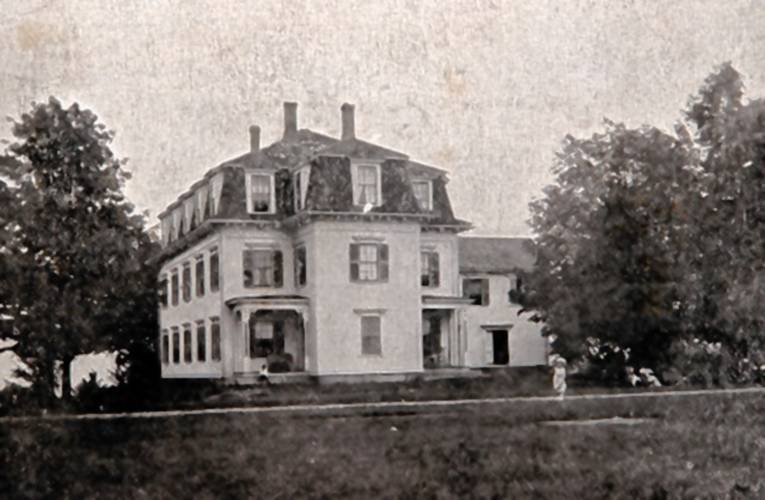 The New Salem Academy home economics and dormitory building, which has been transformed into the New Salem Museum and Academy of Fine Art.