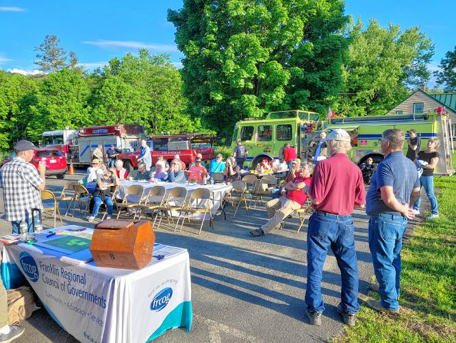 A meeting with the Hawley Selectboard and representatives of the Franklin Regional Council of Governments recently addressed residents’ concerns and welcomed ideas to effectively redesign a curvy, hazardous section of Route 8A known as the Dugway.