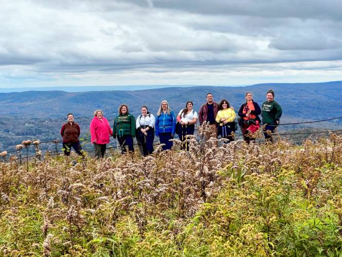 Capital Region New York and the Berkshires chapters of BLOC joined up at Berry Pond in Hancock last October.