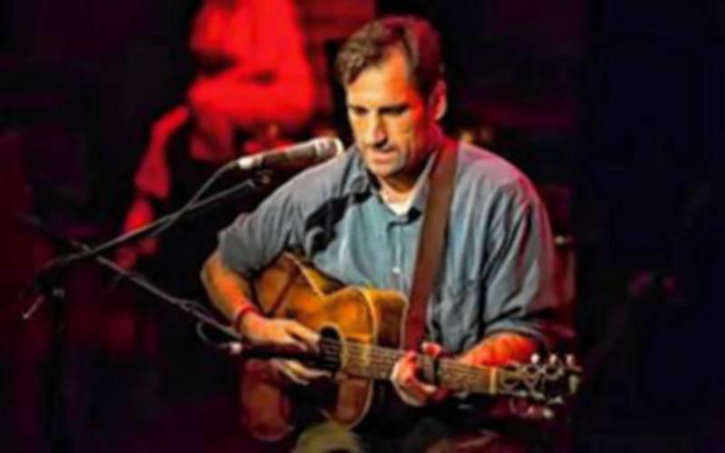 Singer-songwriter Dave Dersham is playing multiple sets at the Shelburne Falls Porch Festival on Sunday.