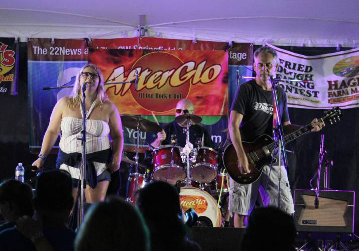 AfterGlo, pictured at the Franklin County Fair, will perform at the Turners Falls Rod and Gun Club on Saturday, July 20.