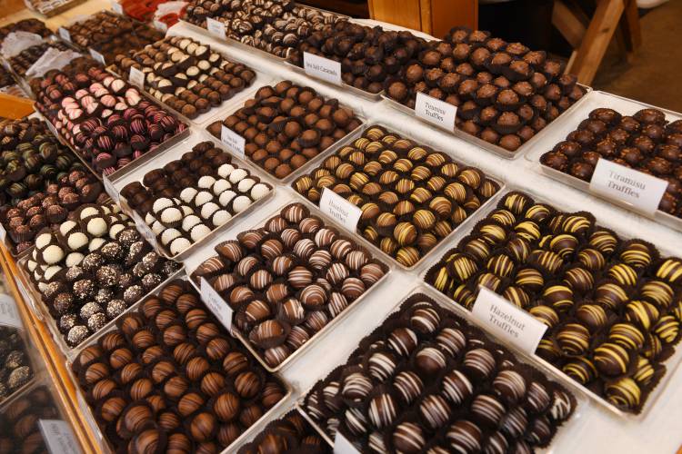 Truffles galore at Richardson’s Candy Kitchen in Deerfield.