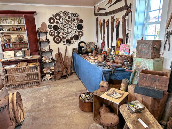 Before plastic became ubiquitous, the work and lives of locals and people around the world revolved around wood, metal, glass, leather, paper, and other materials from sources other than petroleum. Wheel-view Farm in Shelburne displays thousands of artifacts used on the farm over many decades, and co-owners Carolyn and John Wheeler welcome visitors of all ages.