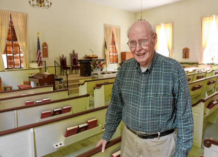 The Rev. Edward “Ted” Boren of the North Congregational Church of New Salem is retiring.