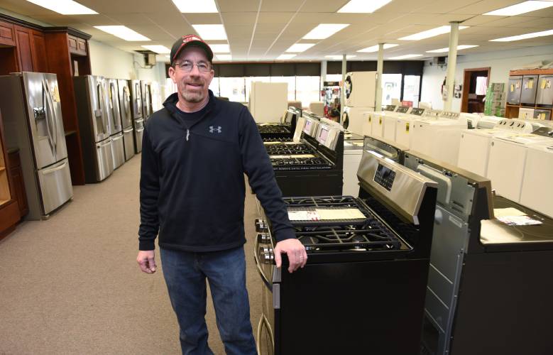 Mark Armentrout, owner of S&S Appliance on Main Street in Athol, is preparing for tax-free weekend. “We’ve been through it before. People maybe buy a couple of extra of the popular smaller things,” he says. “It’s going to bog down shipping the pieces out for delivery a bit, but that’s to be expected. We’ll be a little bit behind for a while, but we’ll get caught up.”