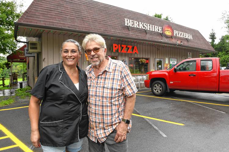 Owners Gaby and Greg Rowehl are selling Berkshire Pizzeria in Charlemont.