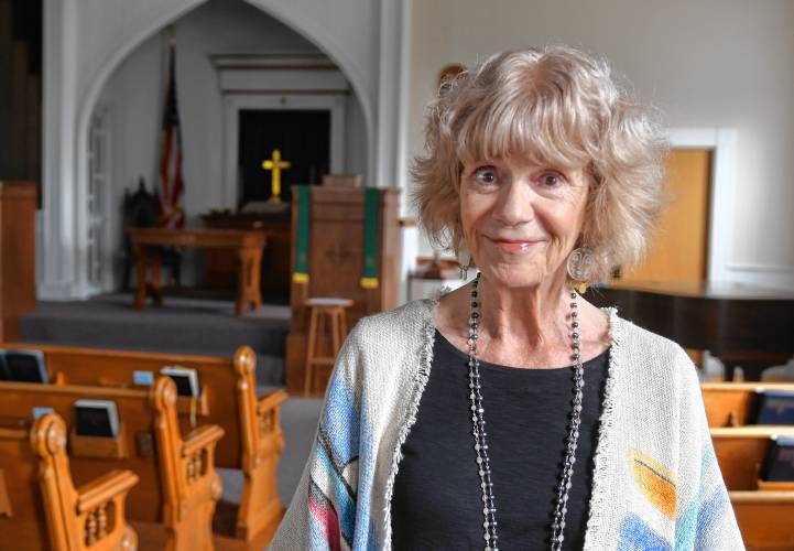 Interim Pastor, The Rev. Julie G. Olmsted, of The United Church of Bernardston.