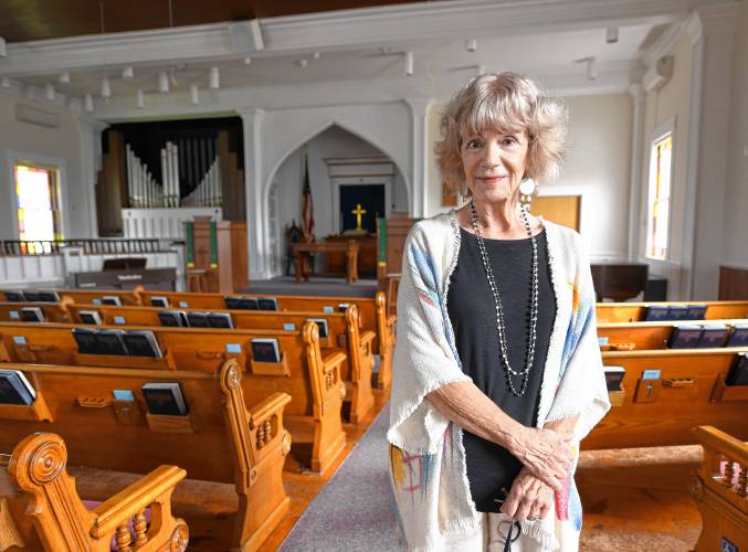 Interim Pastor, The Rev. Julie G. Olmsted, of The United Church of Bernardston.