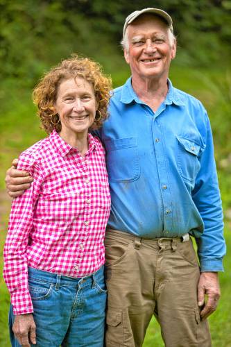 Judith Roberts and Jonathan Lagrèze live in the Foundry Village section of Colrain, where they've creatively transformed former manufacturing buildings into their home, woodshop, and other useful, beautiful spaces.