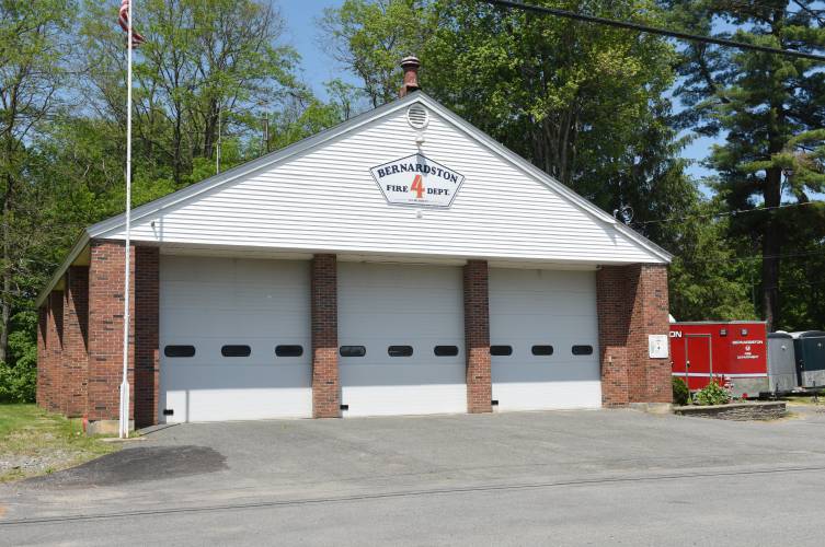 The Bernardston Fire Station on Church Street.