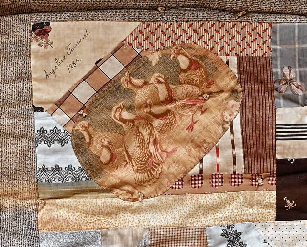 Among the items that will be on display during the Sept. 22 North Quabbin History Tour will be this 1885 signature quilt at the Royalston Historical Society.