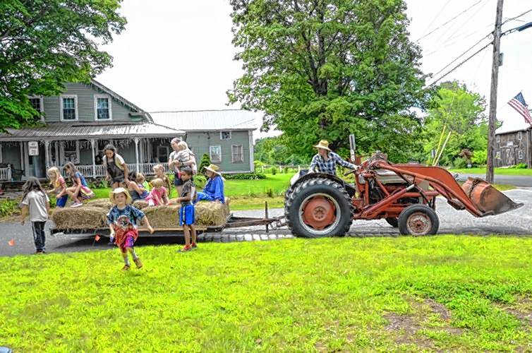 A hayride at a previous Wendell Old Home Day. This year’s event is slated for Saturday, Sept. 21, from 10 a.m. to 5 p.m.