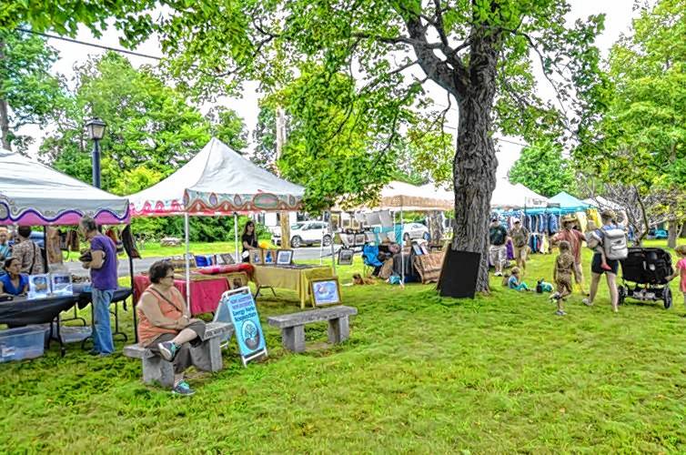 Vendors at a previous Wendell Old Home Day. This year’s event is slated for Saturday, Sept. 21, from 10 a.m. to 5 p.m.