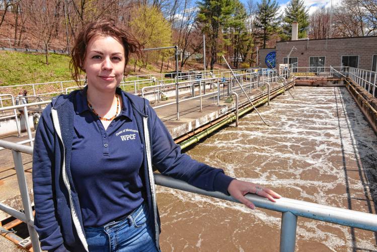 Chelsey Little, superintendent of the Montague Clean Water Facility.