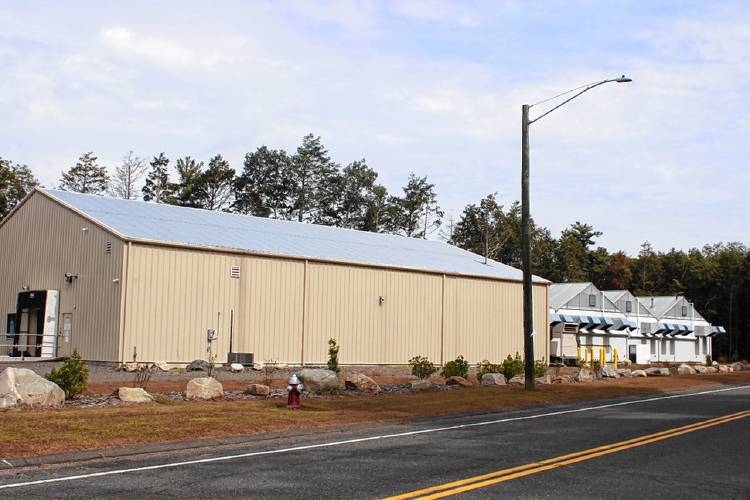 The Flower Power Growers marijuana grow facility at 180 Industrial Blvd. in Montague.