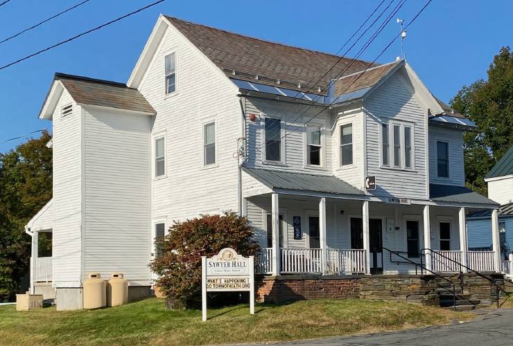 Money raised during a Sept. 28 benefit concert will support the Heath Historical Society’s efforts to move some of its documents, clothing, tools and other fragile artifacts into Sawyer Hall, pictured.