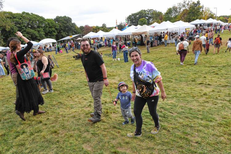 Fun for everyone with all sorts of vending at the North Quabbin Garlic and Arts Festival in Orange on Sunday afternoon. 