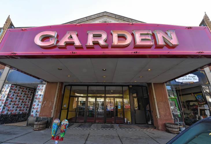 The Garden Cinemas on Main Street in Greenfield.