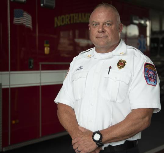 The Healey administration announced that $5 million in grants are available to support the purchase of firefighter turnout gear, fire suppression equipment and other related items by local municipalities. State Fire Marshal Jon Davine, pictured, said these grants “give local fire departments the flexibility to purchase the safety equipment that will best serve their needs, from small rural towns to large urban areas.”