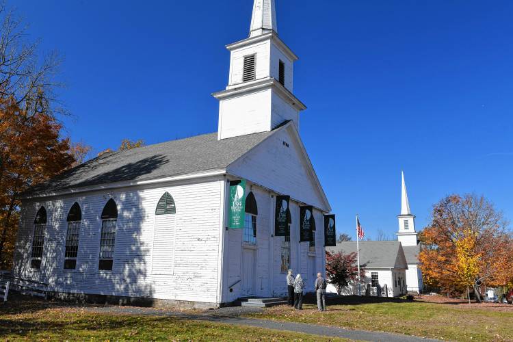 The 1794 Meetinghouse at 26 South Main St. in New Salem. 