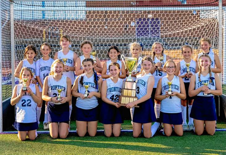 The Frontier youth field hockey team won the Valley Cup tournament title on Saturday in Holyoke.