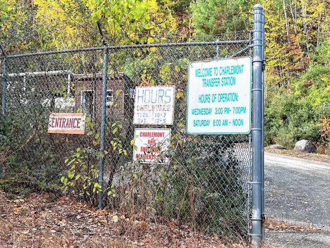 The Shelburne Transfer Station at 80 North River Road.