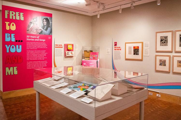 The album “Free to Be … You and Me,” released by Marlo Thomas in 1972, inspired a generation to think beyond gender stereotypes. Now the Eric Carle Museum in Amherst is celebrating the “Free to Be ...” project’s lasting legacy and impact in a new exhibition, “Free to Be ... You and Me: 50 Years of Stories and Songs.”