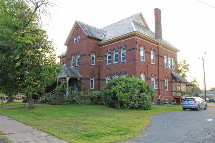 The 1888 Building viewed from North Main Street in South Deerfield.