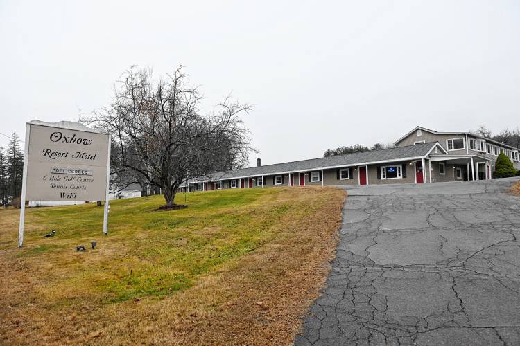 The former Oxbow Resort Motel on Route 2 in Charlemont.