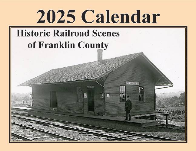 The 2025 Franklin County Railroad Calendar is now available in stores and online.