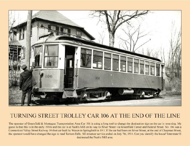 The 2025 Franklin County Railroad Calendar is now available in stores and online. February’s photo shows a trolley car on its way to Greenfield.