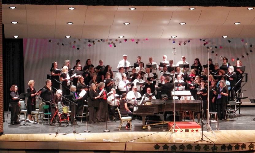 Paul Calcari, the beloved former head of the music department at Greenfield High School, will lead the The Franklin County Community Chorus’ annual winter concert on Sunday, Dec. 8, at 3 p.m. at GHS.