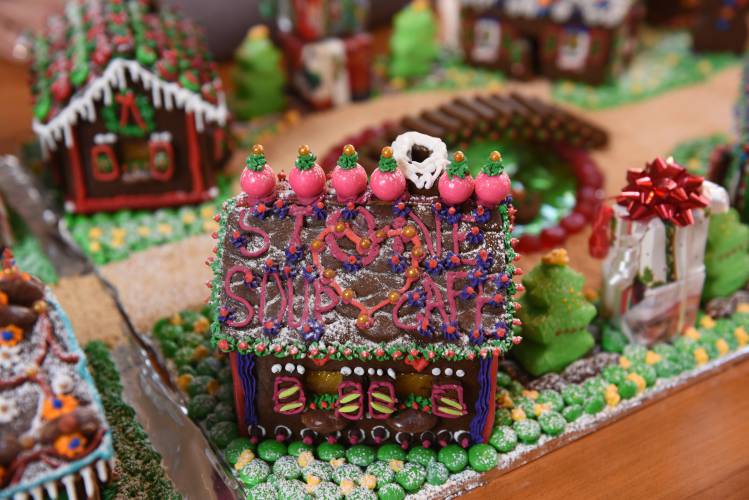 Families with children ages 3 to 16 are invited to make gingerbread houses at the Great Falls Discovery Center in Turners Falls on Saturday, Dec. 21, from 1 to 3 p.m.